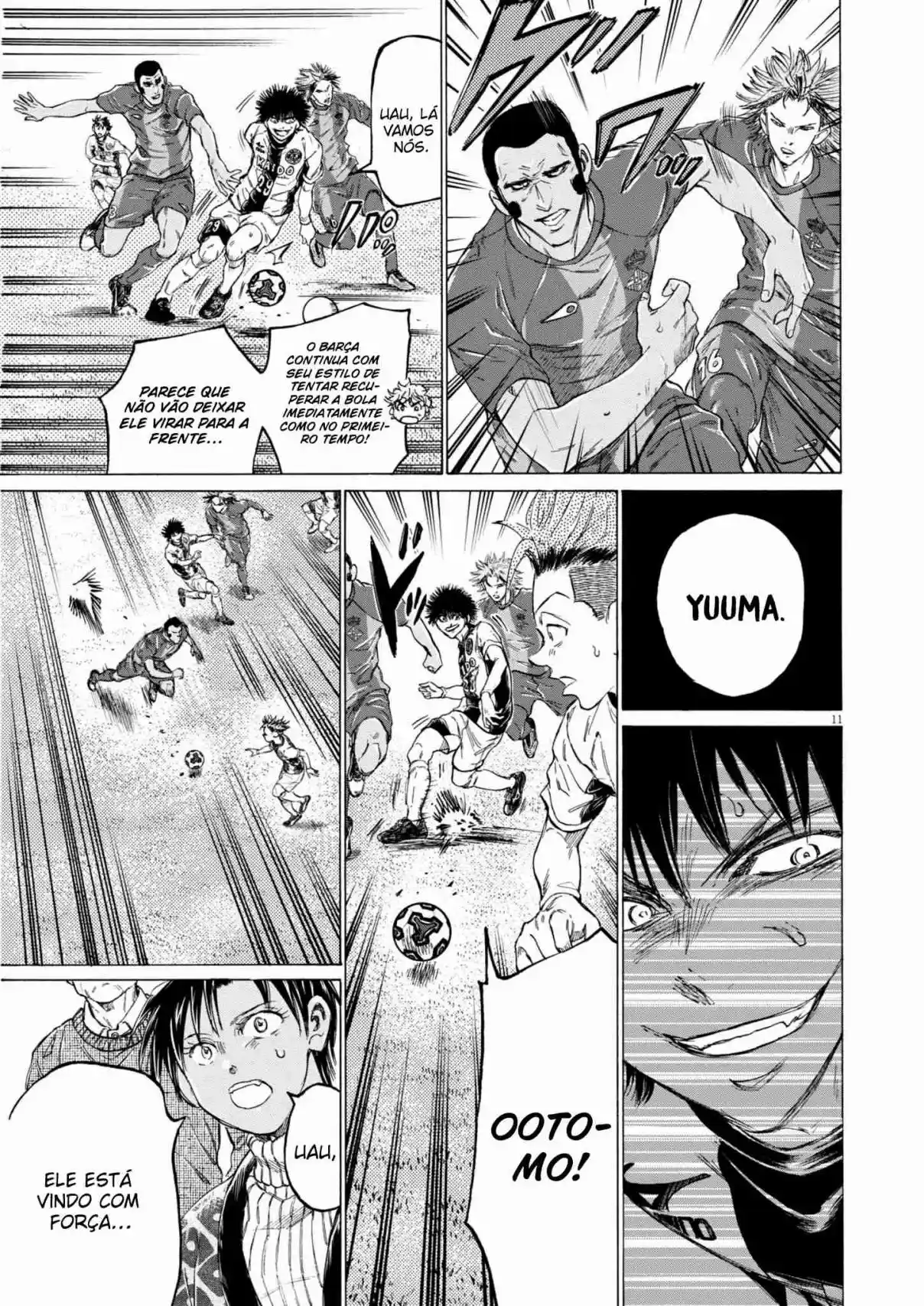 Read Ao Ashi Português Manga Online