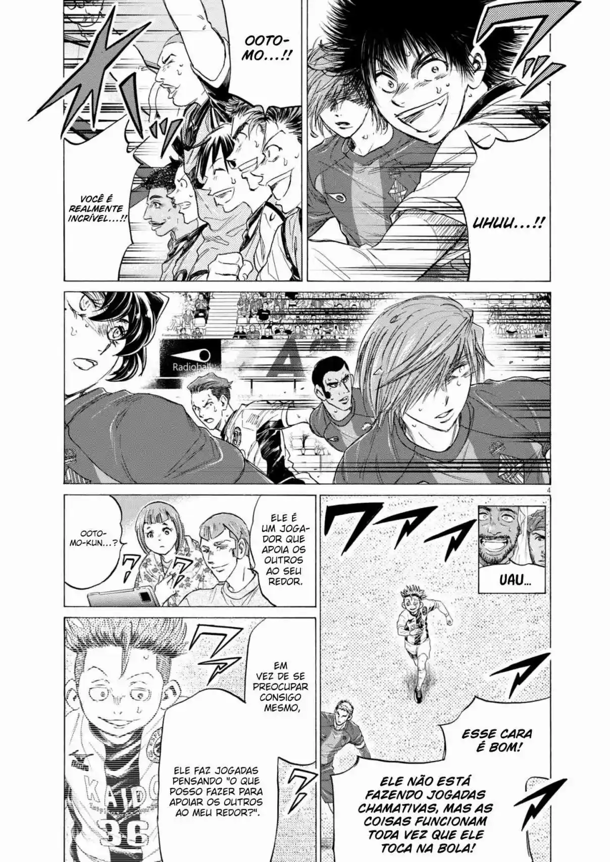 Read Ao Ashi Português Manga Online