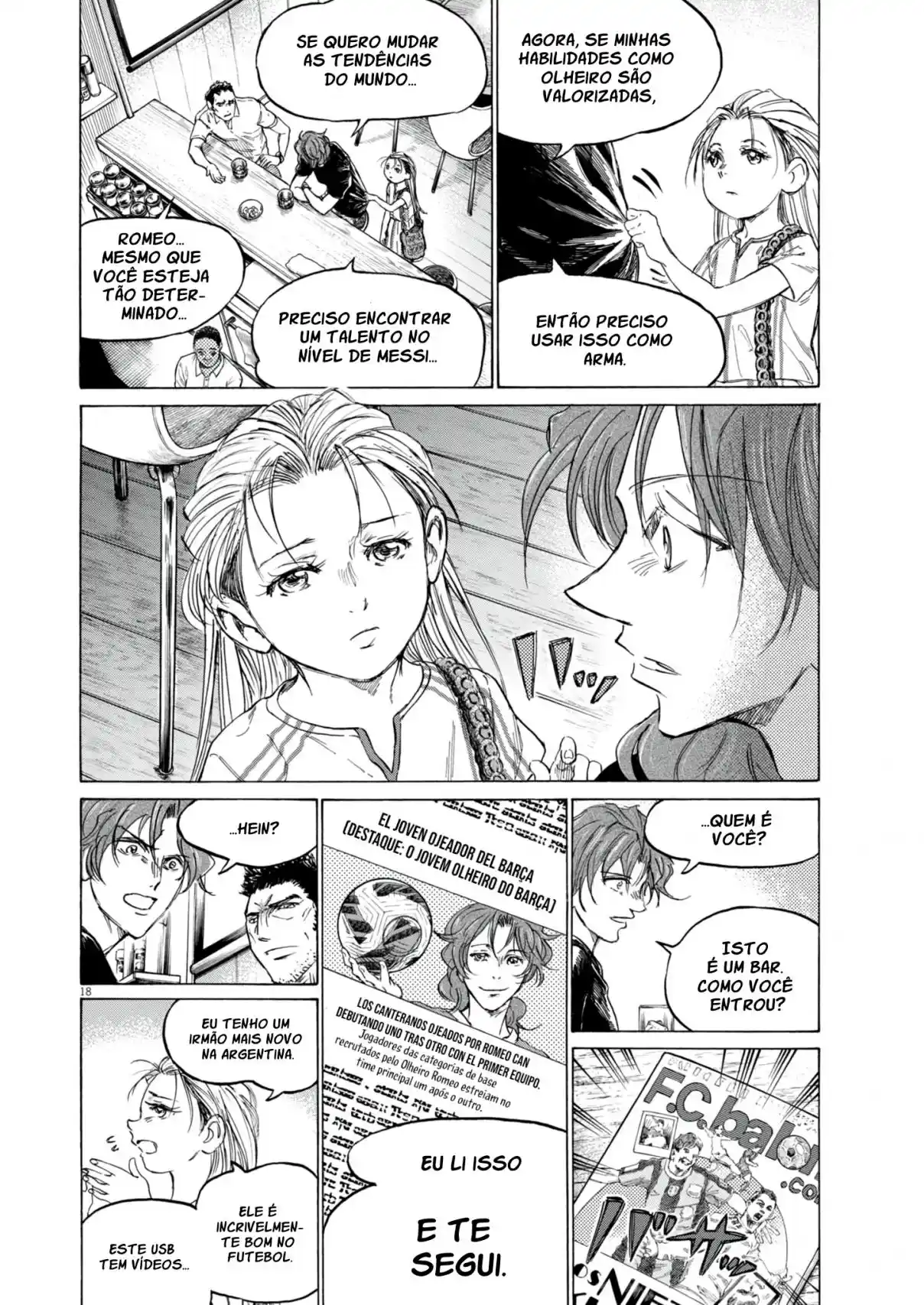 Read Ao Ashi Português Manga Online