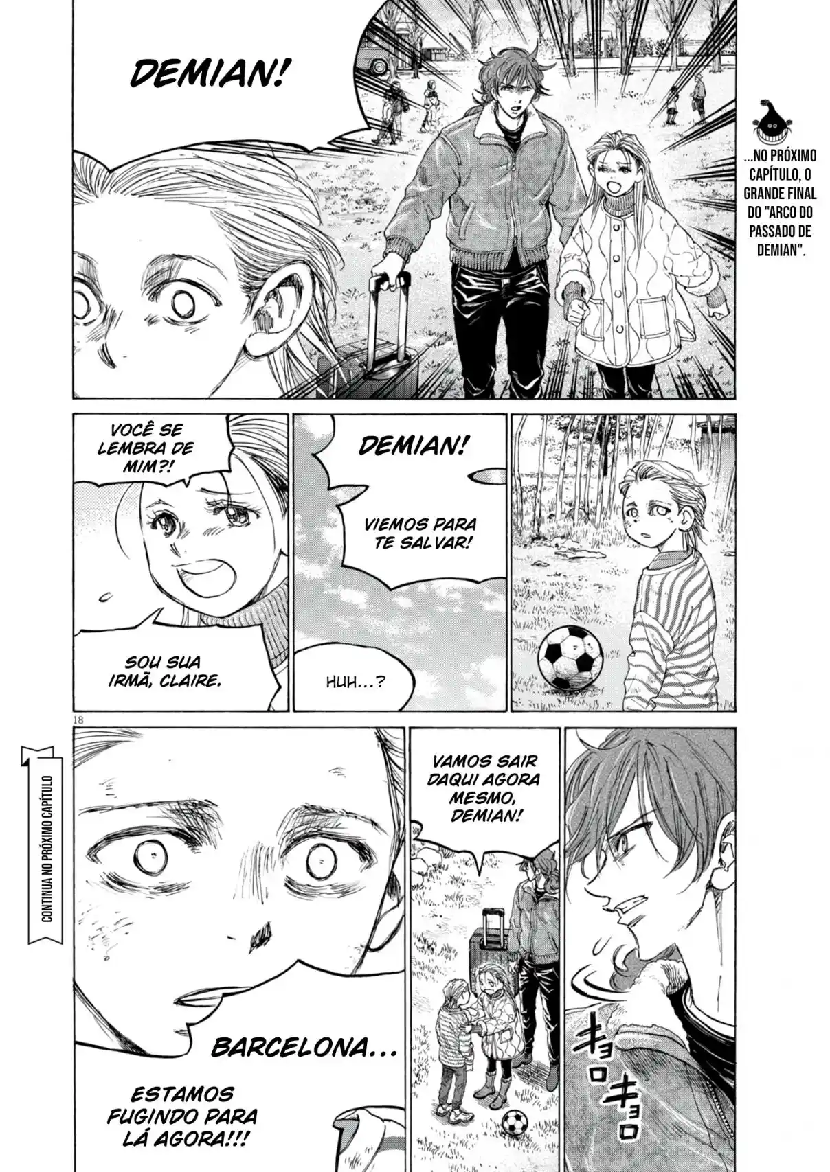 Read Ao Ashi Português Manga Online