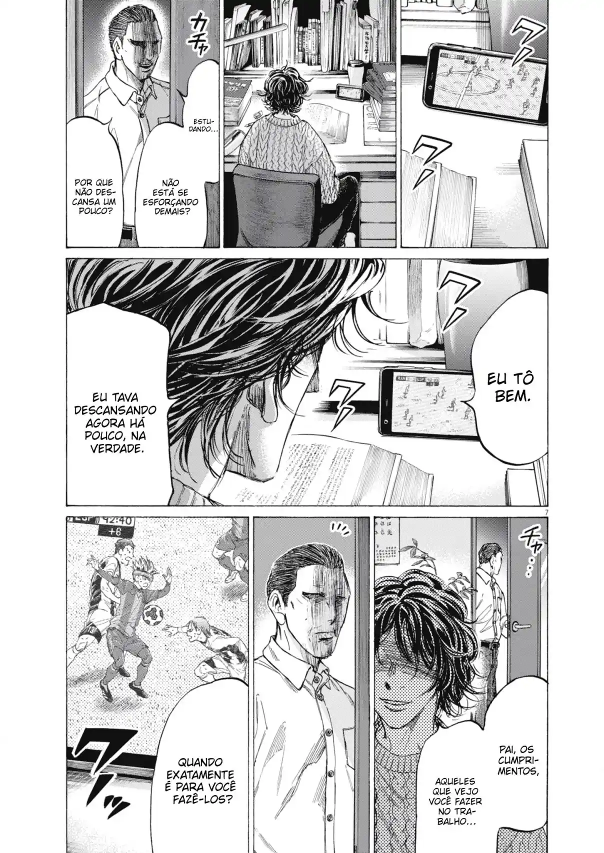 Read Ao Ashi Português Manga Online