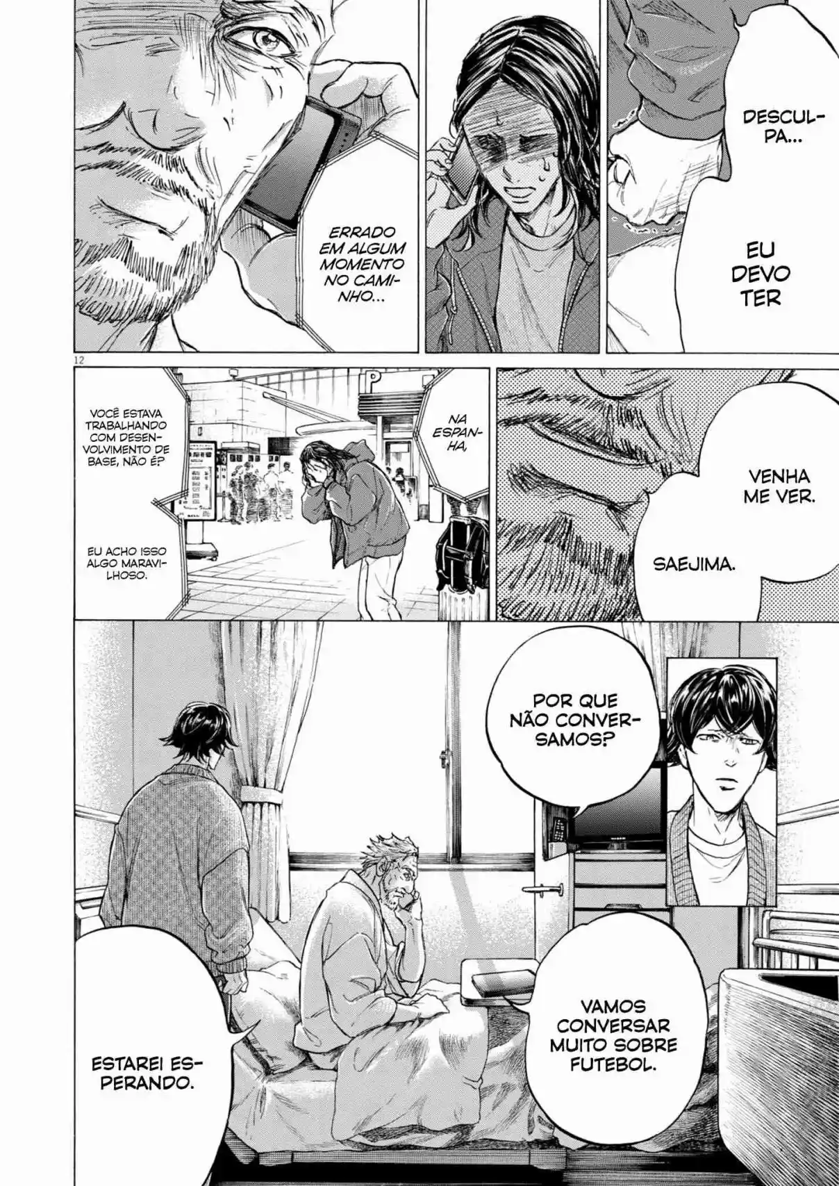 Read Ao Ashi Português Manga Online