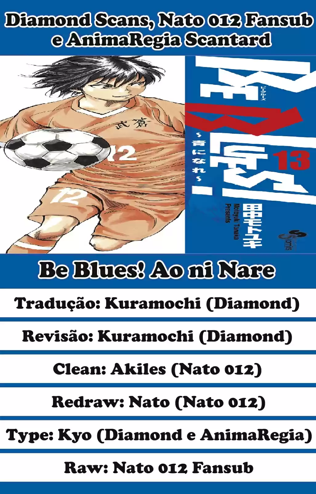 Read Be Blues! Ao ni Nare Português Manga Online