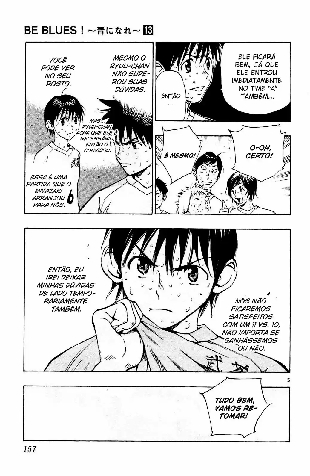 Read Be Blues! Ao ni Nare Português Manga Online