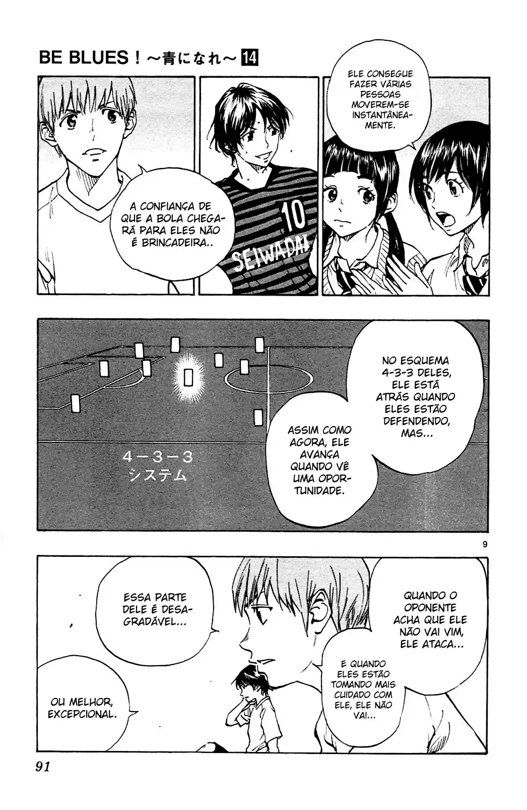 Read Be Blues! Ao ni Nare Português Manga Online