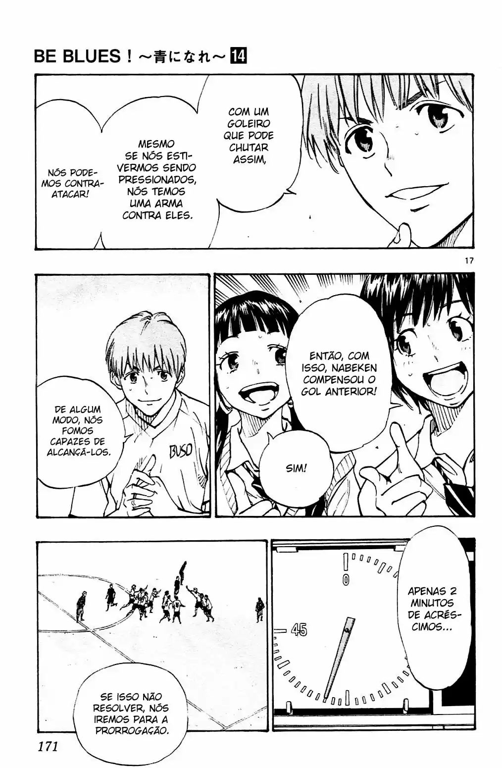 Read Be Blues! Ao ni Nare Português Manga Online