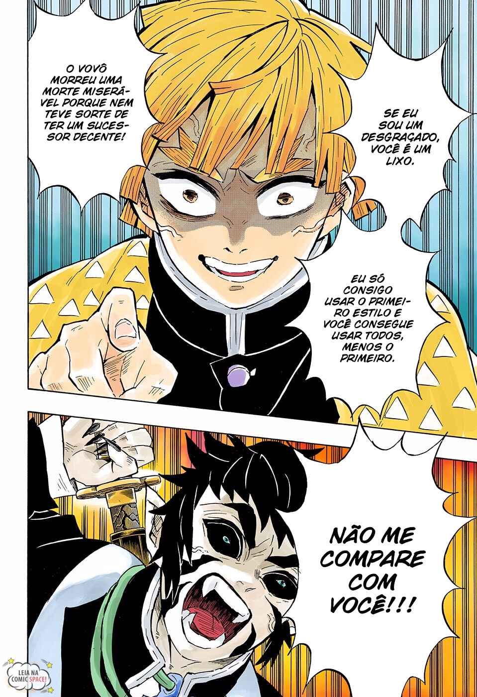 Read Demon Slayer_ Kimetsu no Yaiba Português Manga Online