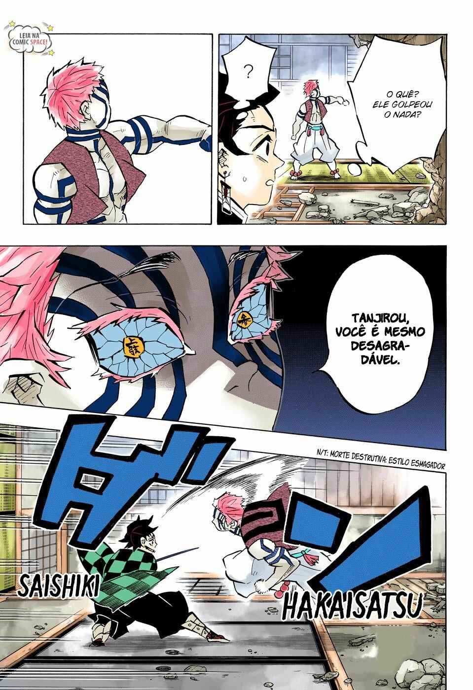 Read Demon Slayer_ Kimetsu no Yaiba Português Manga Online