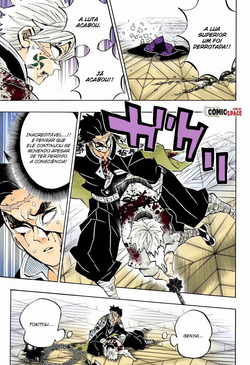 Read Demon Slayer_ Kimetsu no Yaiba Português Manga Online