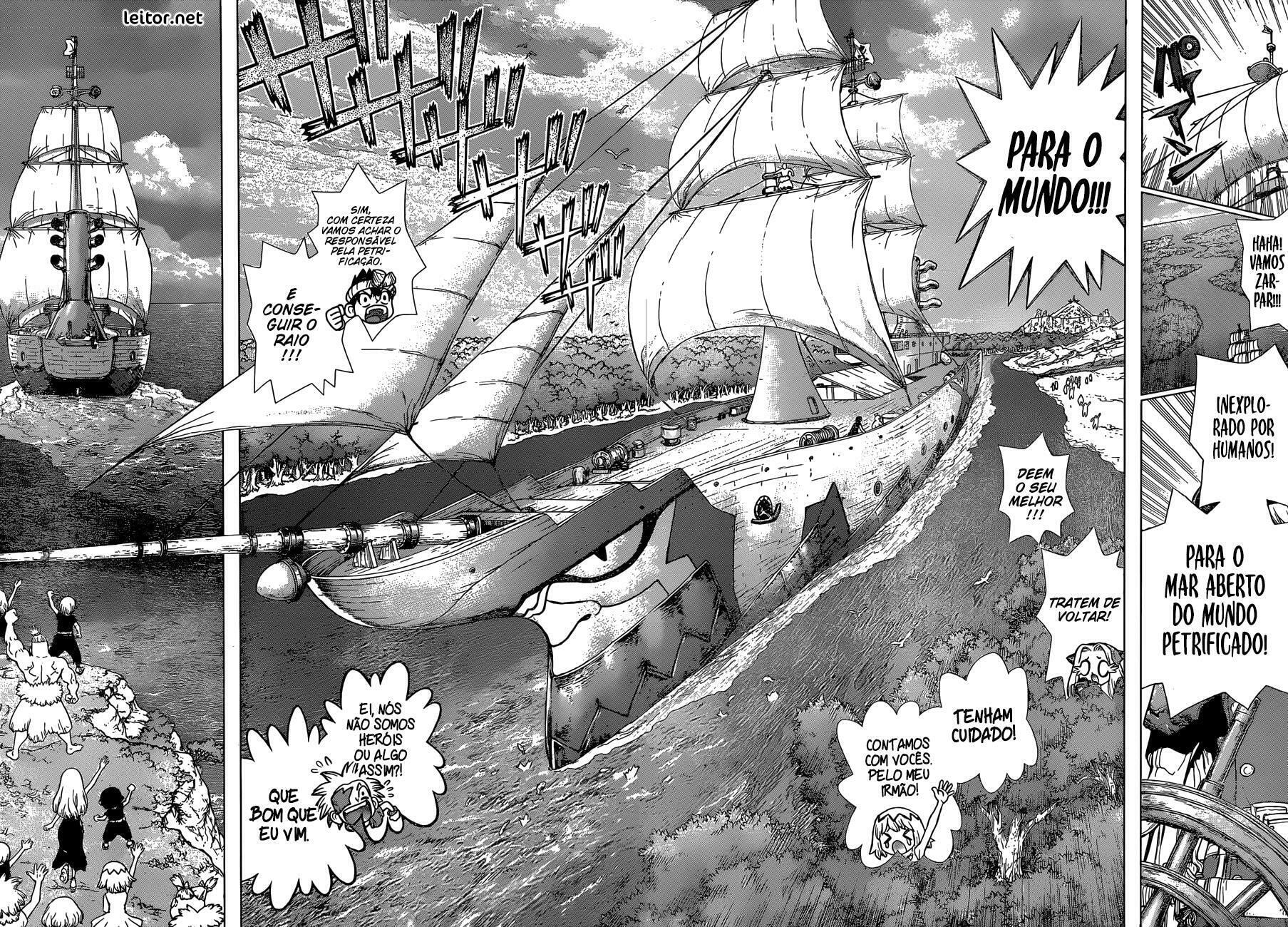 Read Dr. Stone Português Manga Online