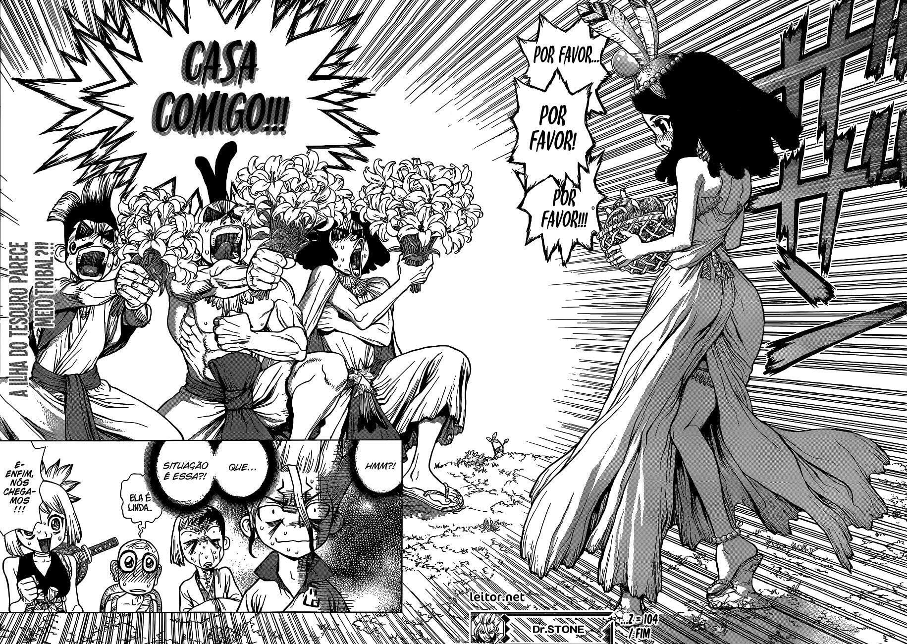 Read Dr. Stone Português Manga Online