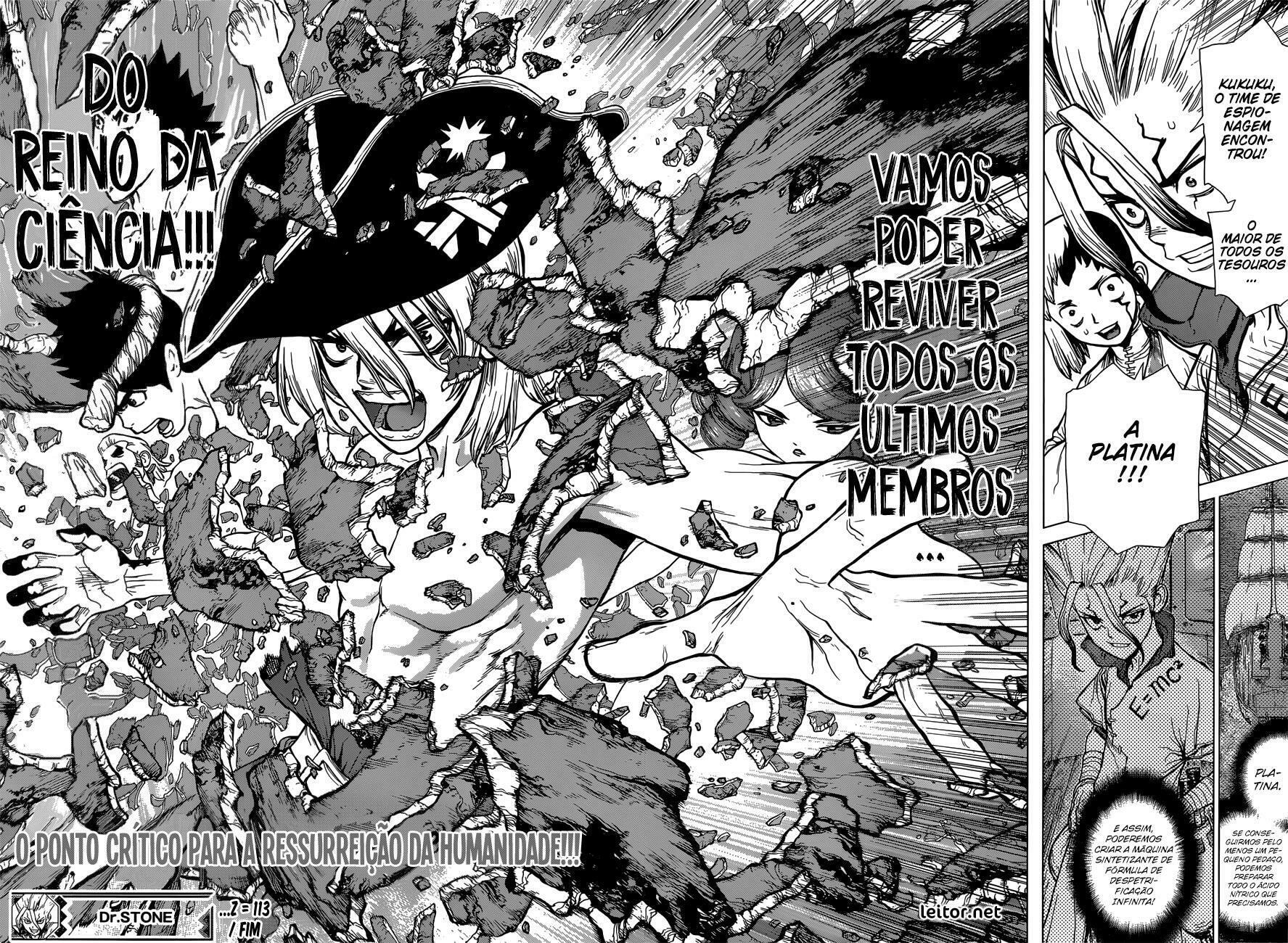 Read Dr. Stone Português Manga Online