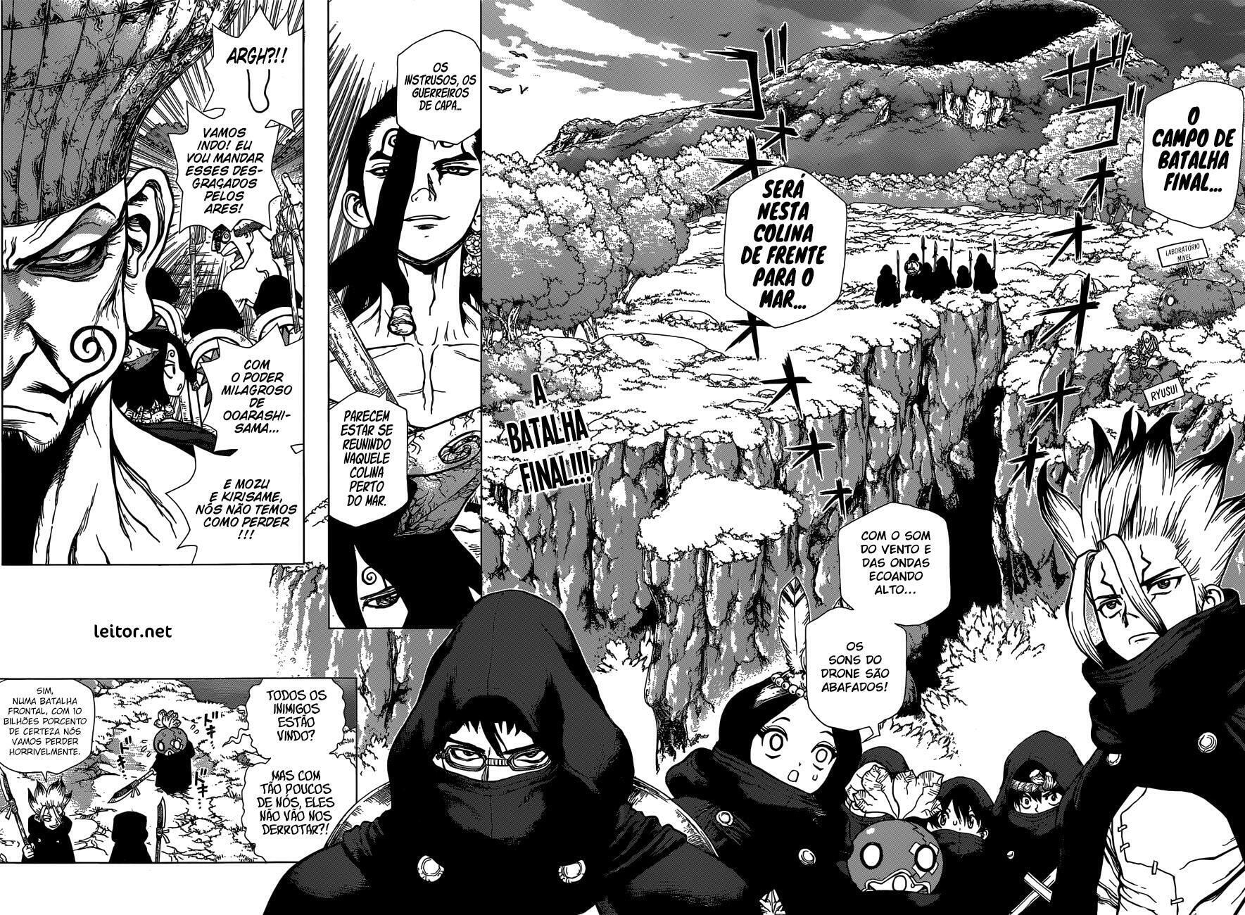 Read Dr. Stone Português Manga Online