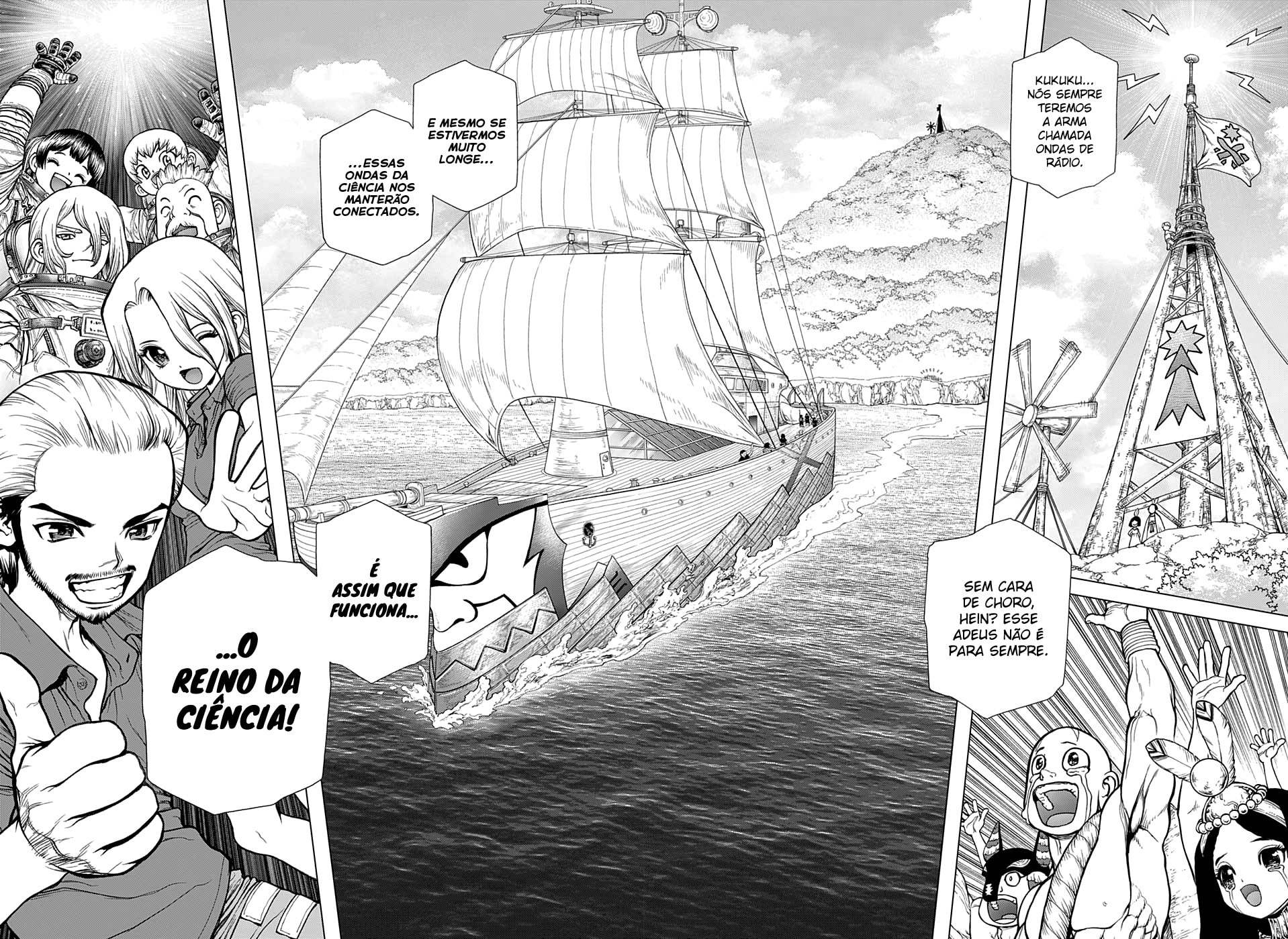 Read Dr. Stone Português Manga Online