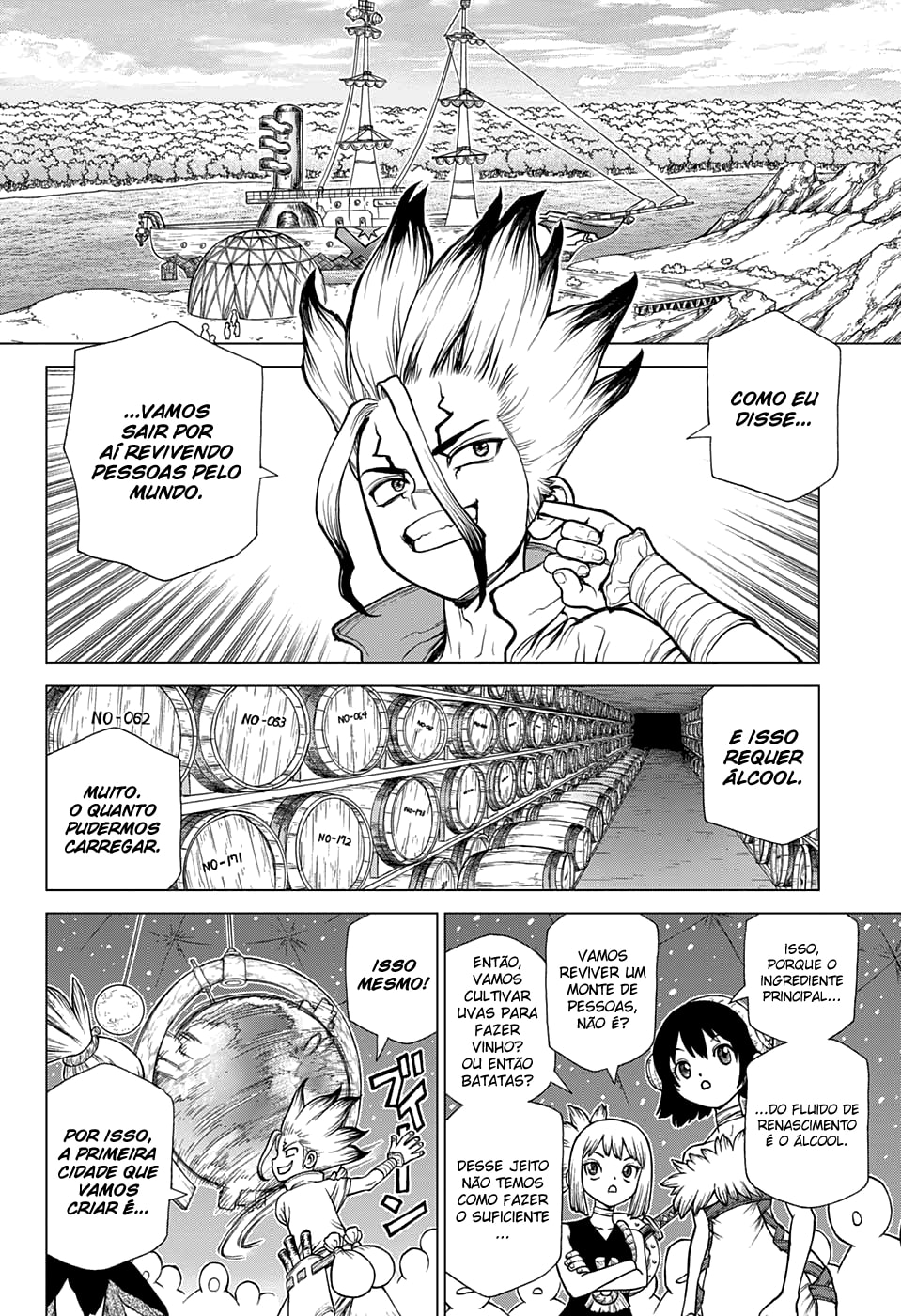 Read Dr. Stone Português Manga Online