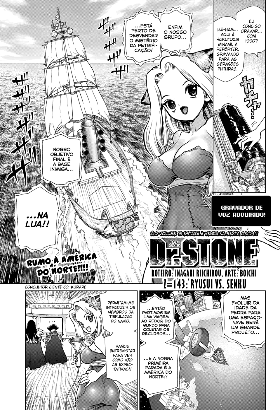 Read Dr. Stone Português Manga Online