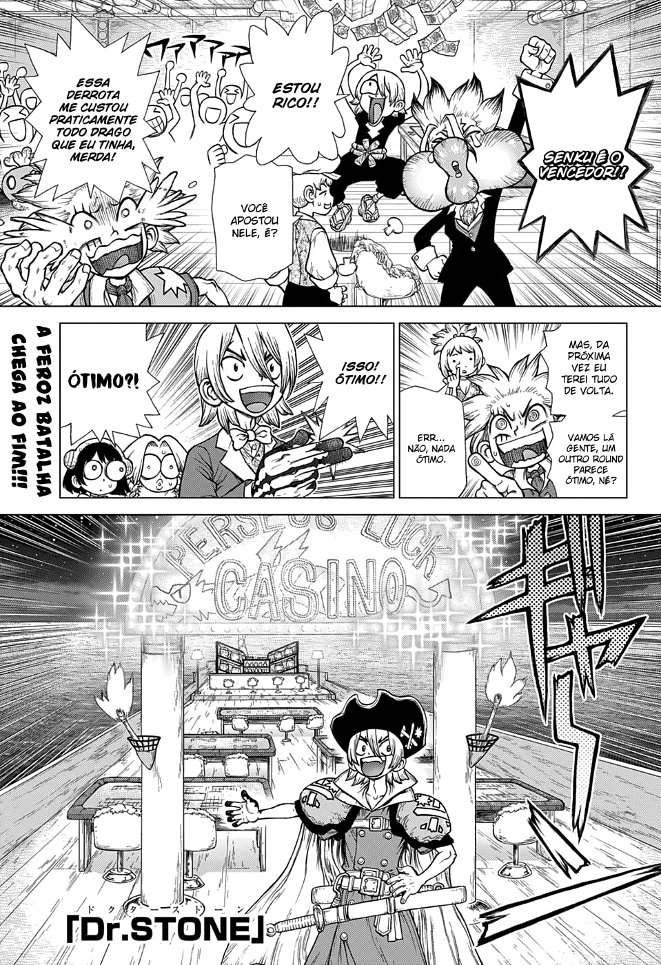 Read Dr. Stone Português Manga Online