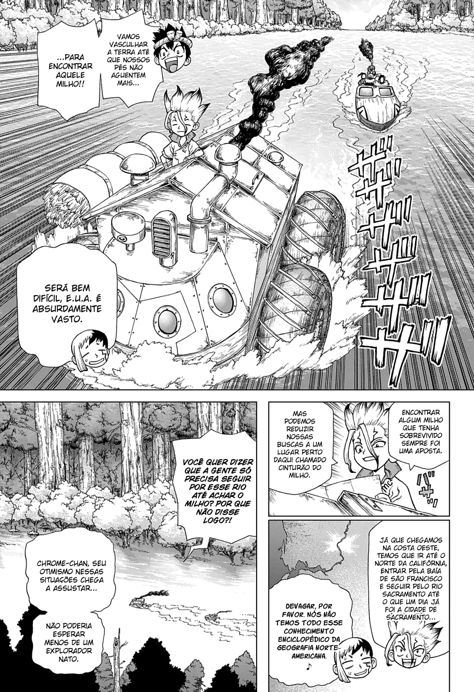Read Dr. Stone Português Manga Online