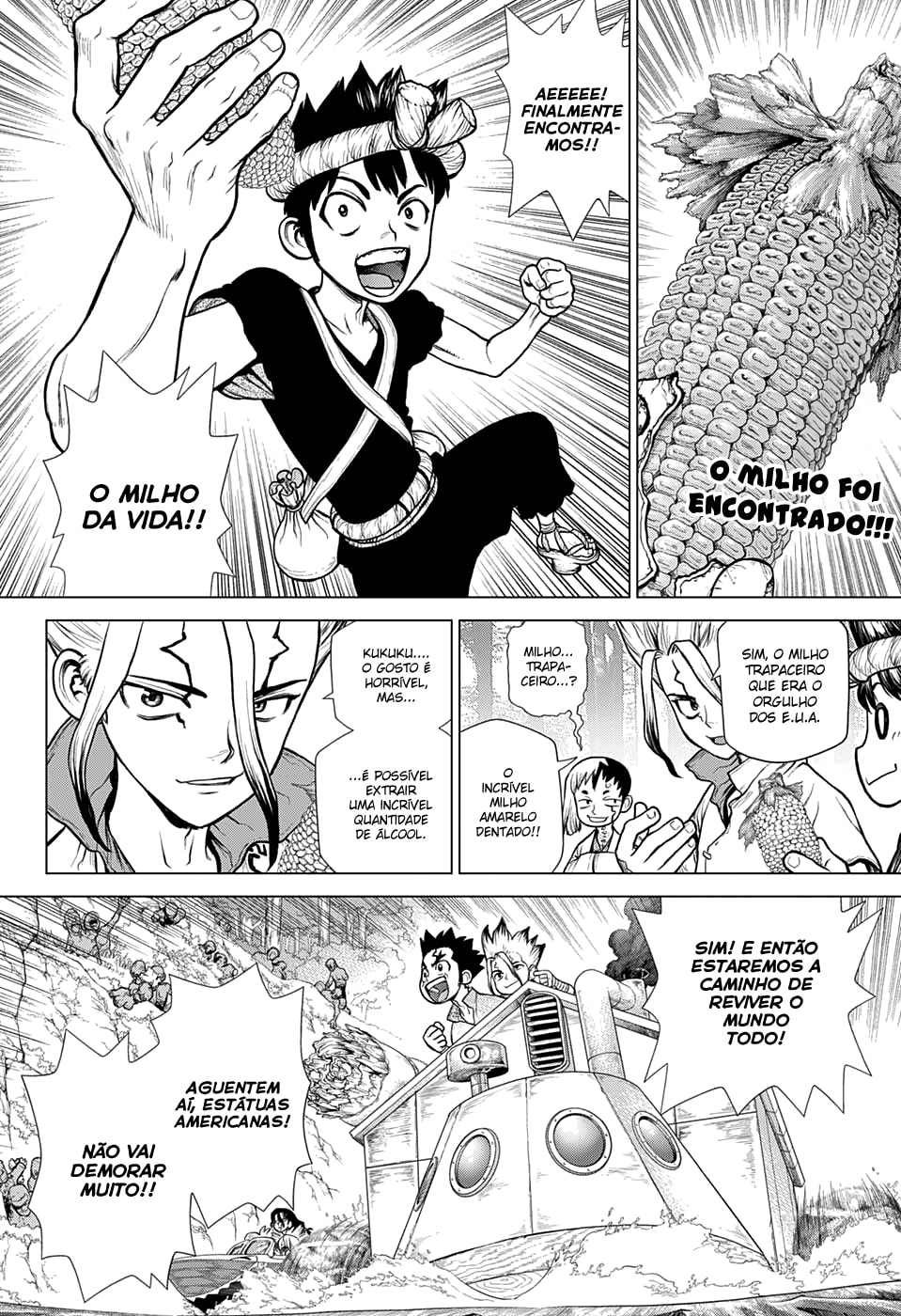 Read Dr. Stone Português Manga Online