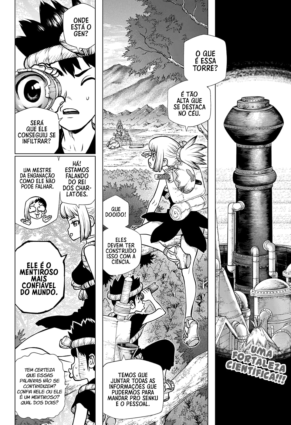 Read Dr. Stone Português Manga Online