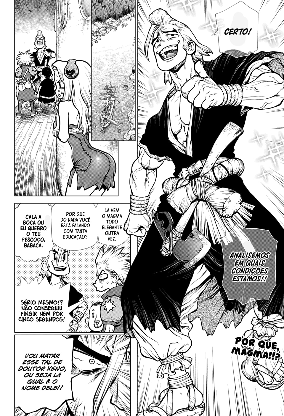 Read Dr. Stone Português Manga Online