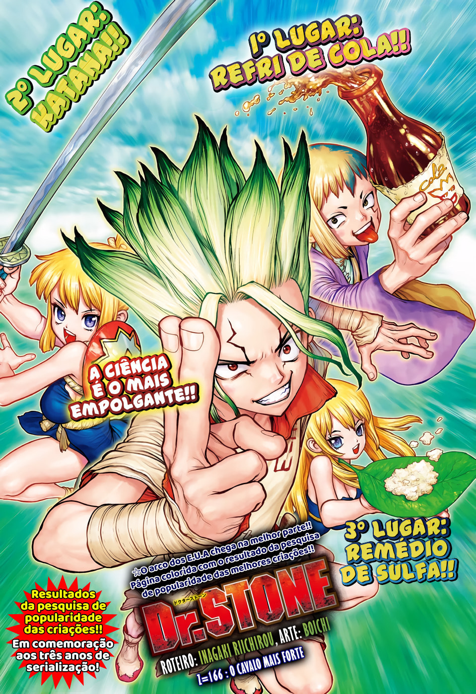 Read Dr. Stone Português Manga Online
