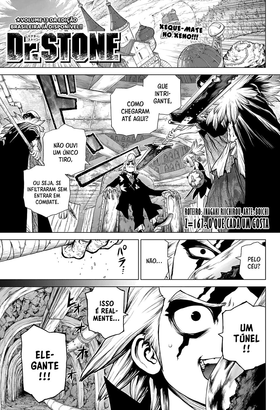 Read Dr. Stone Português Manga Online