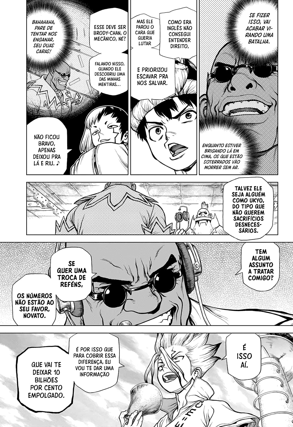 Read Dr. Stone Português Manga Online