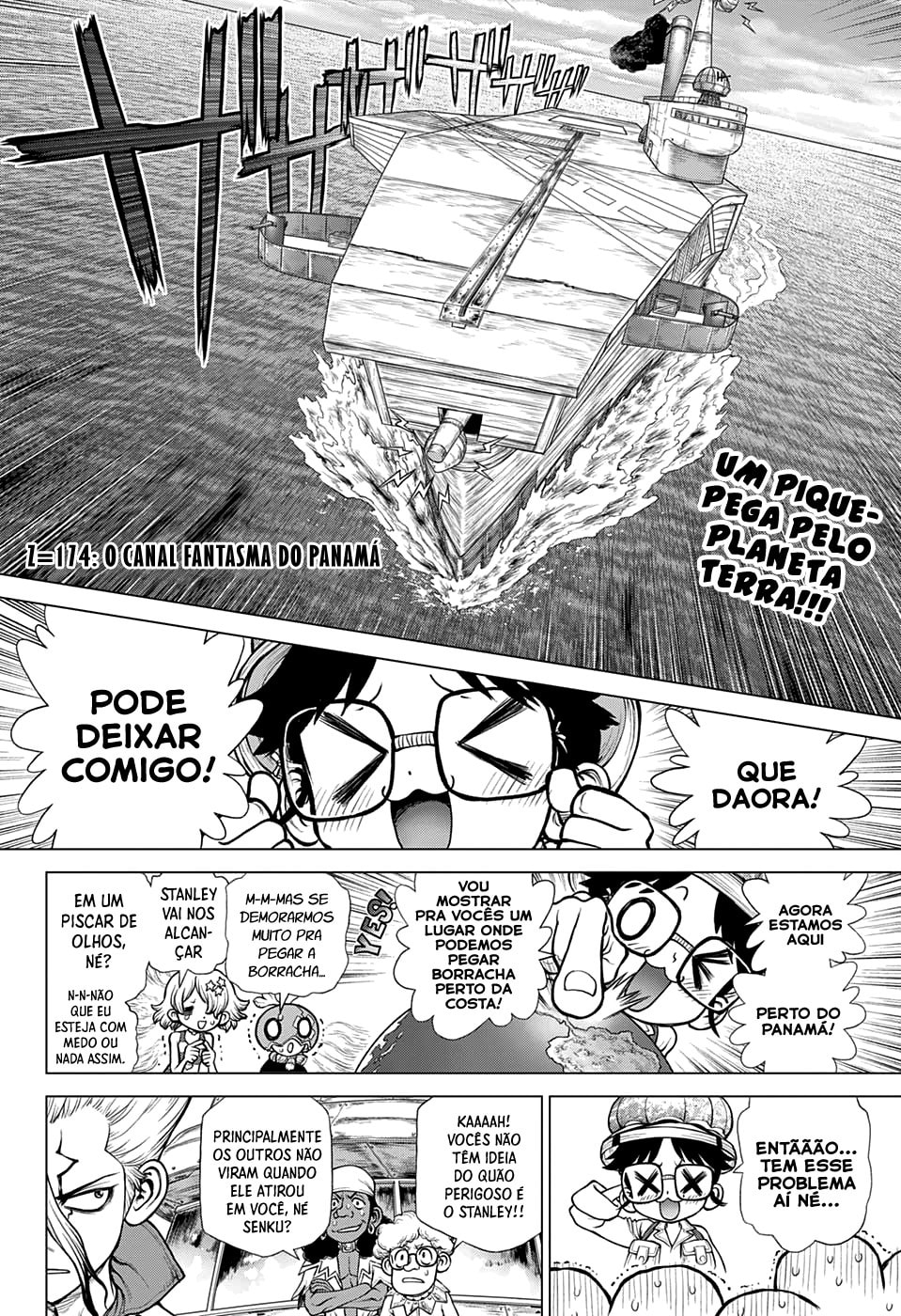 Read Dr. Stone Português Manga Online