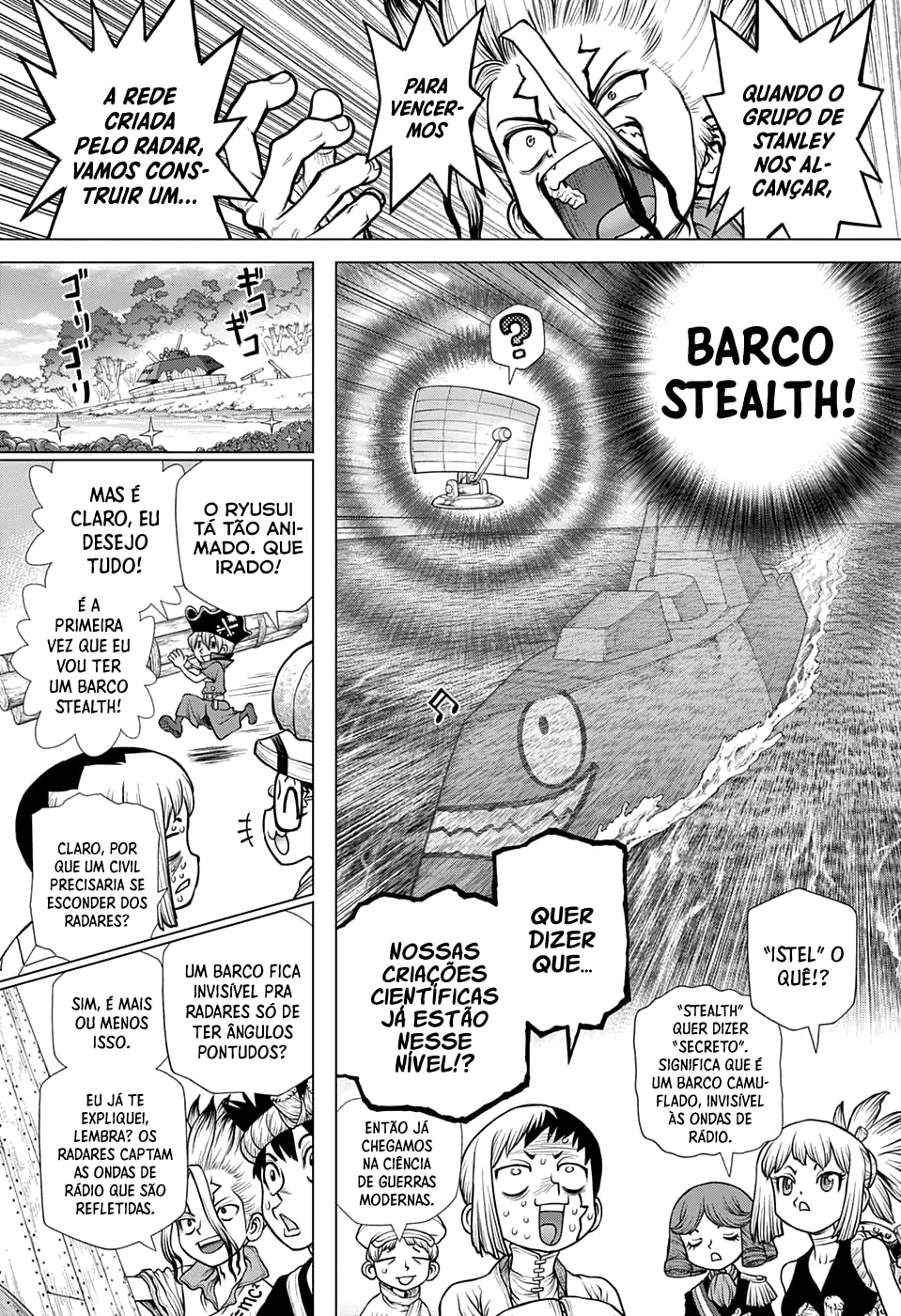 Read Dr. Stone Português Manga Online