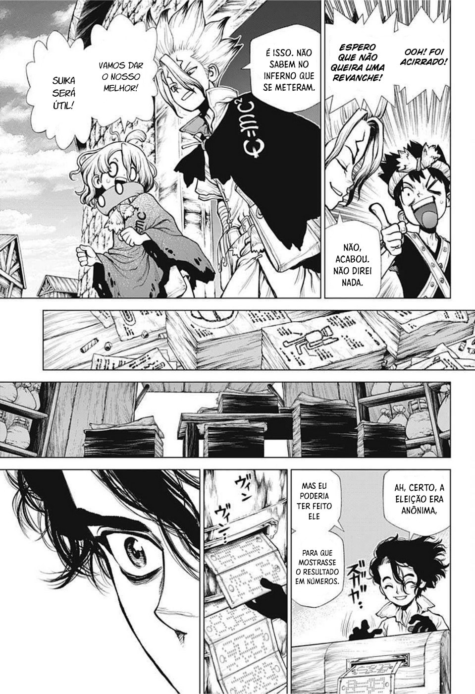 Read Dr. Stone Português Manga Online