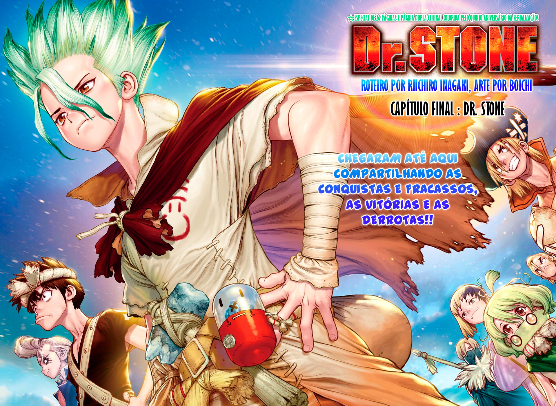 Read Dr. Stone Português Manga Online