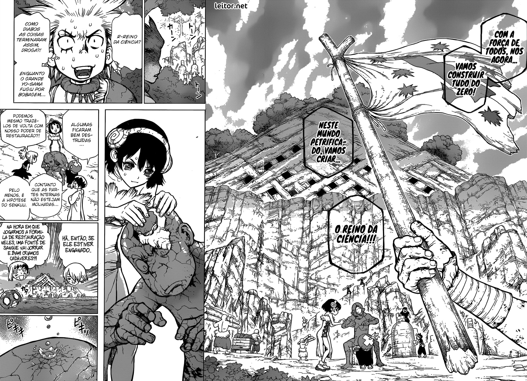 Read Dr. Stone Português Manga Online