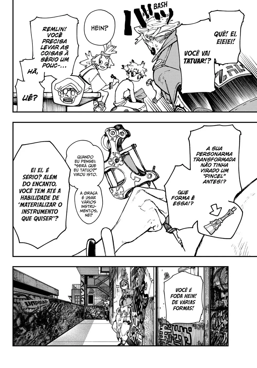 Read Gachiakuta Português Manga Online