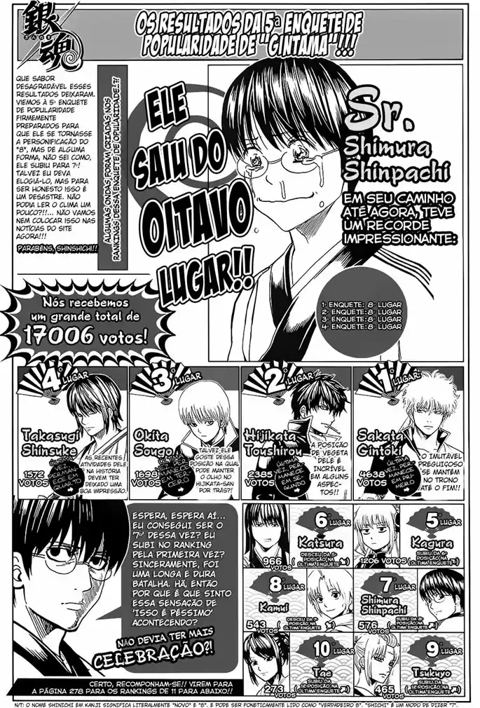 Read Gintama Português Manga Online
