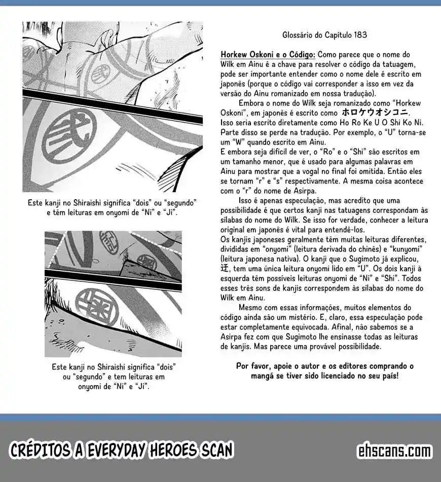 Read Golden Kamuy Português Manga Online