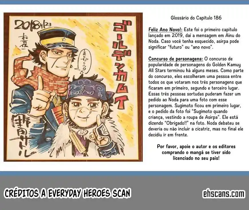 Read Golden Kamuy Português Manga Online