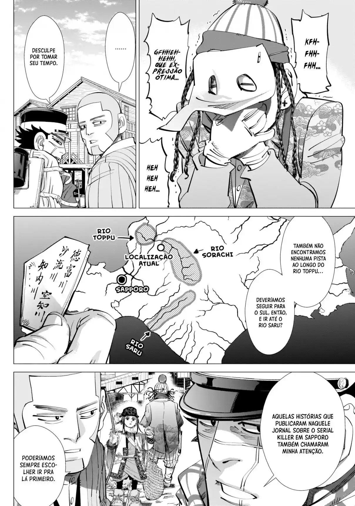 Read Golden Kamuy Português Manga Online