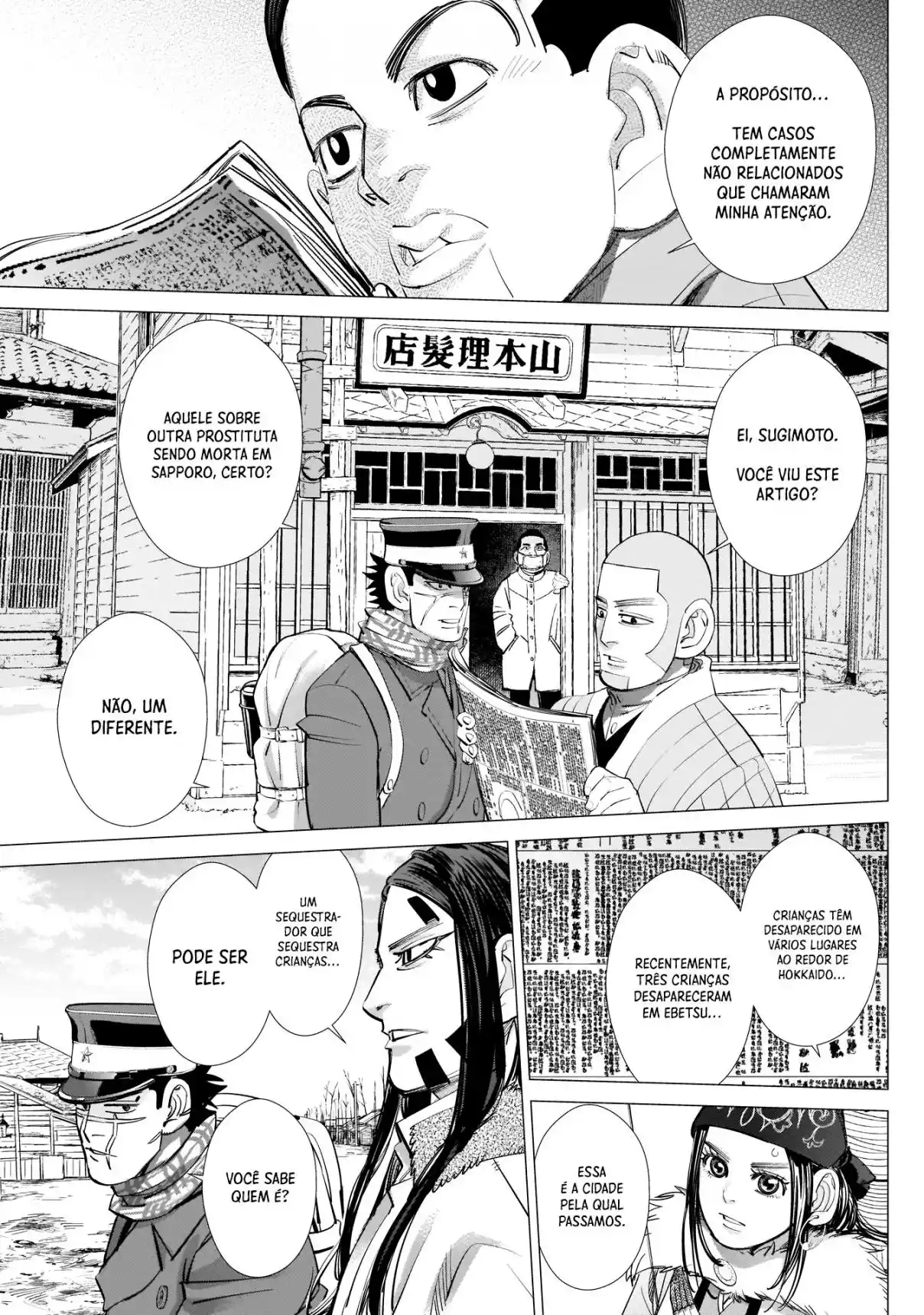 Read Golden Kamuy Português Manga Online