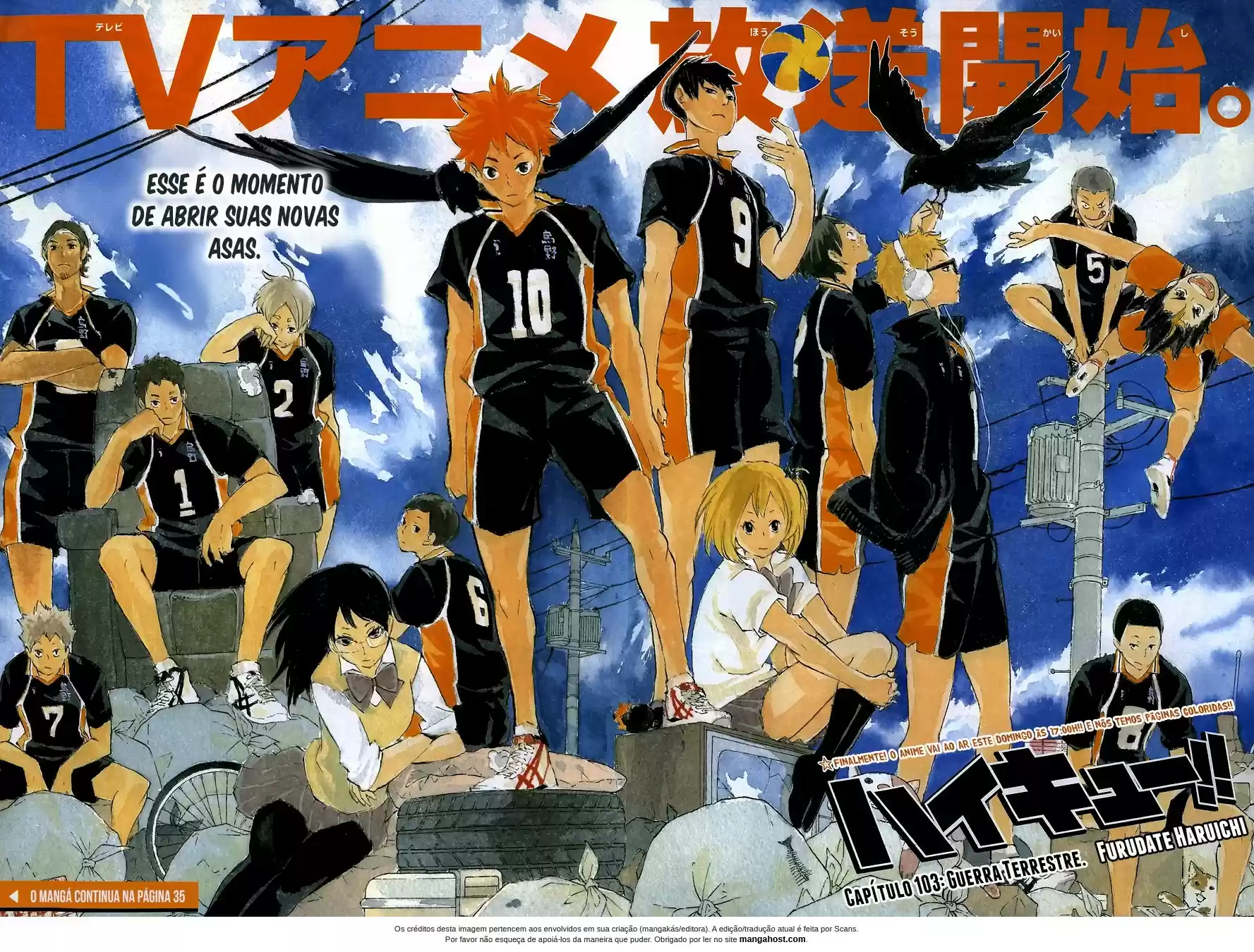 Read Haikyuu!! Português Manga Online