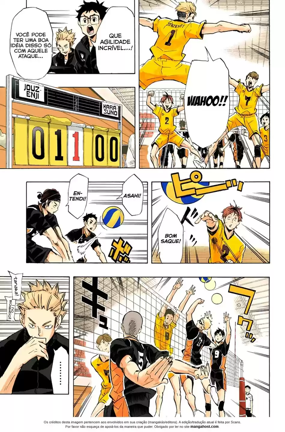 Read Haikyuu!! Português Manga Online