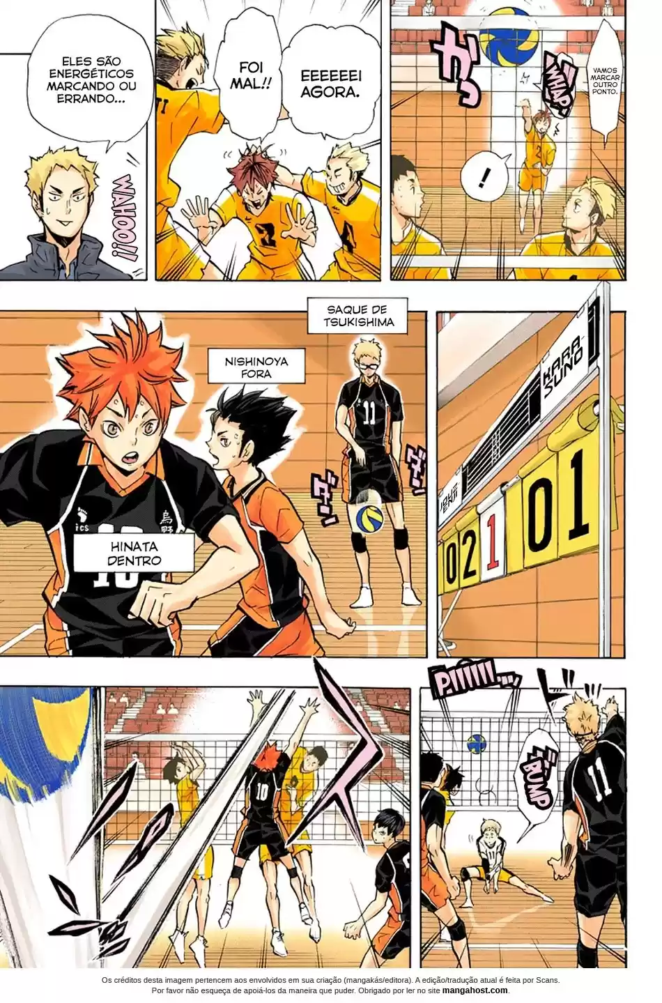 Read Haikyuu!! Português Manga Online