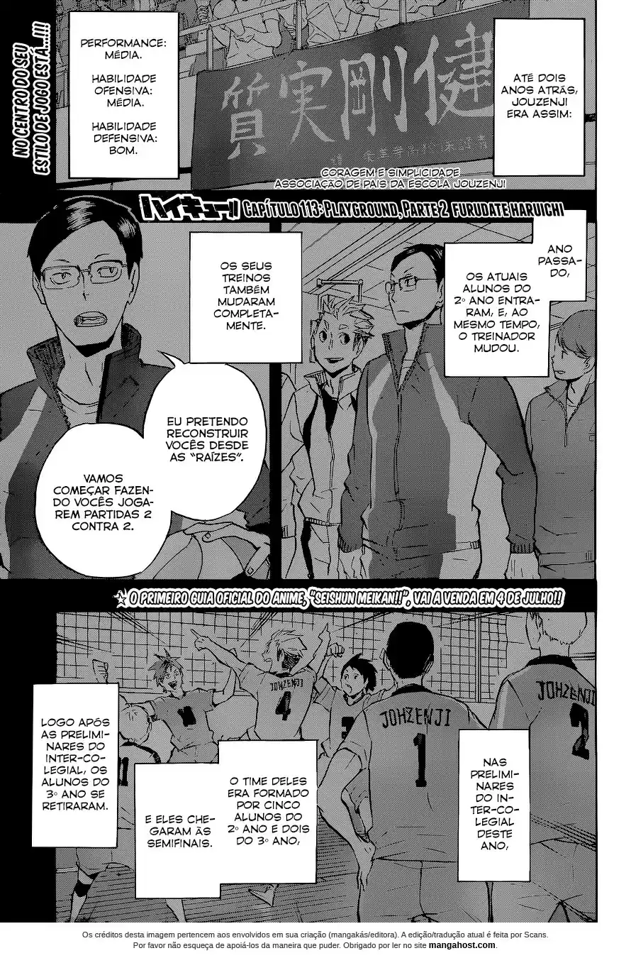 Read Haikyuu!! Português Manga Online