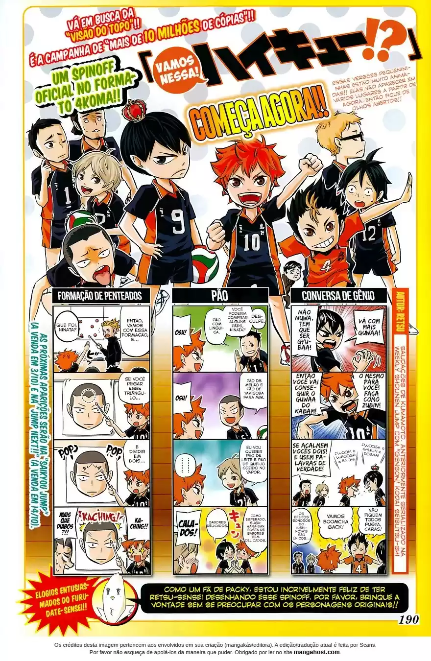 Read Haikyuu!! Português Manga Online