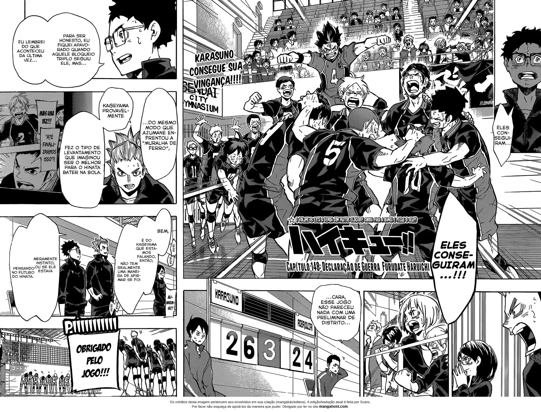 Read Haikyuu!! Português Manga Online