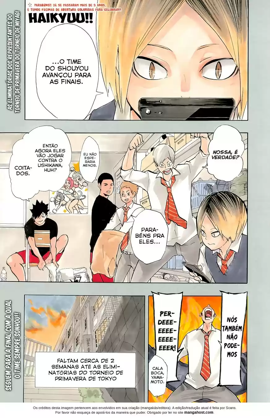 Read Haikyuu!! Português Manga Online