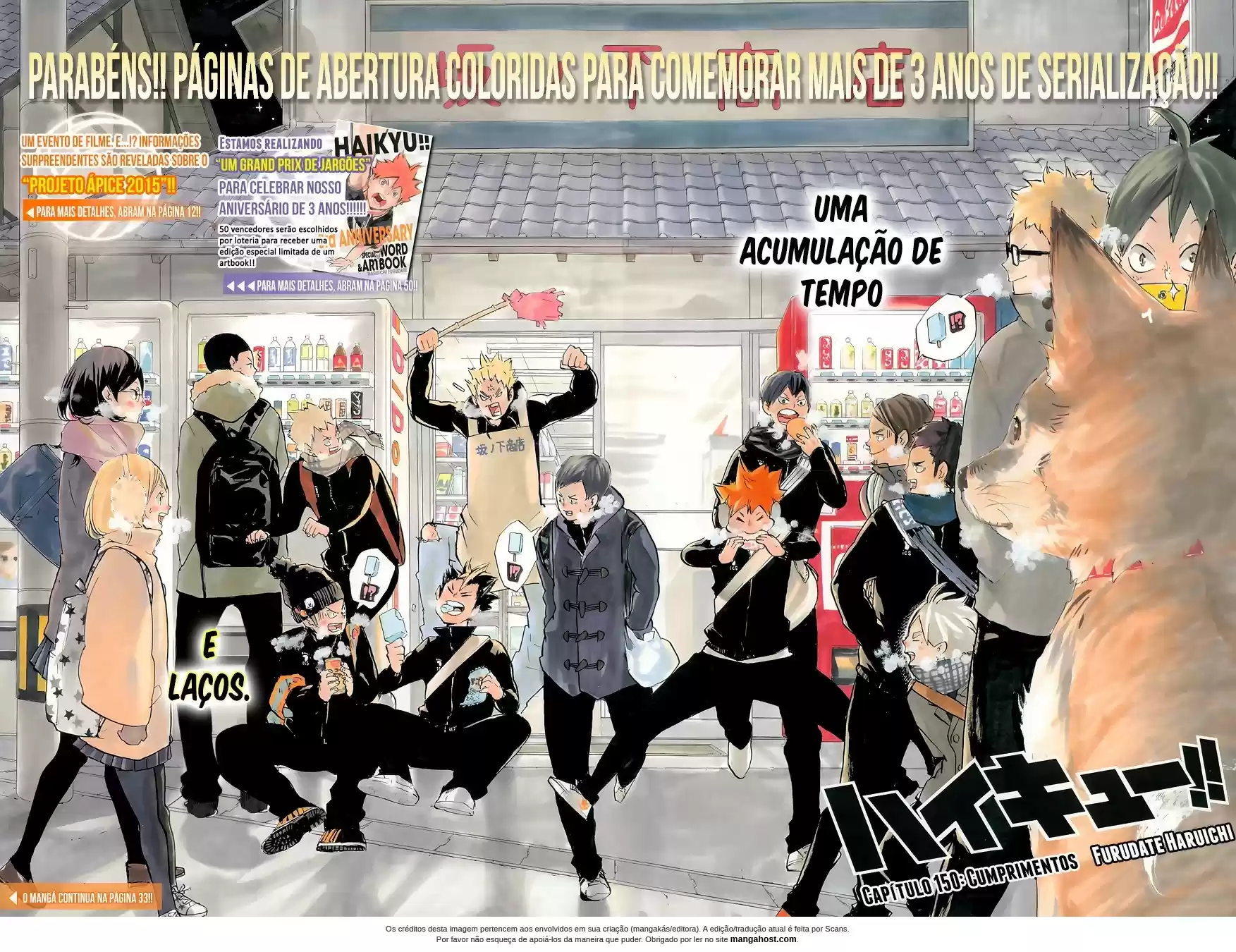 Read Haikyuu!! Português Manga Online