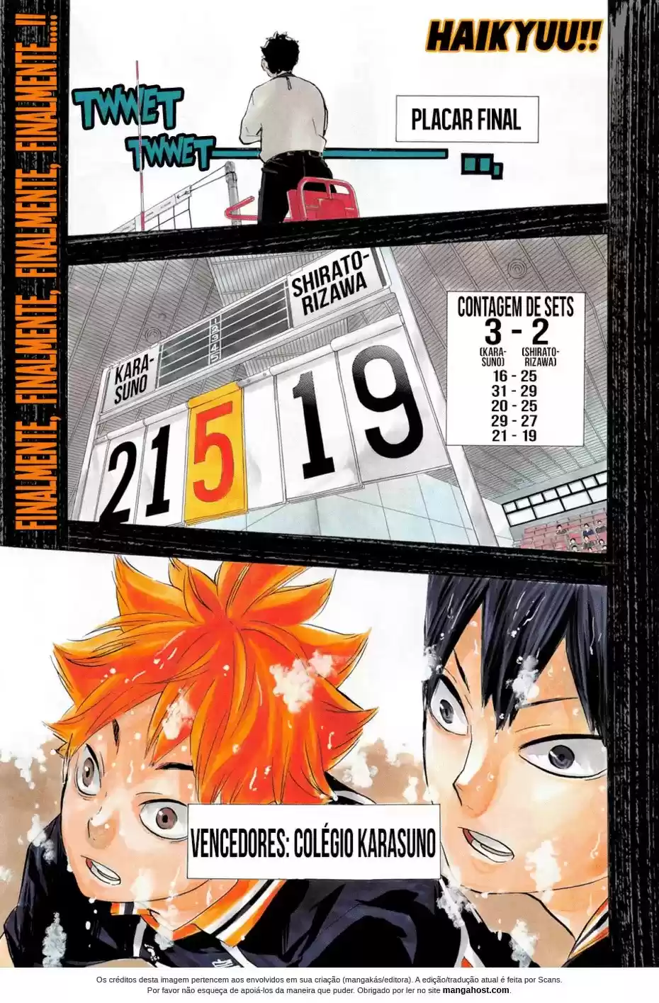 Read Haikyuu!! Português Manga Online