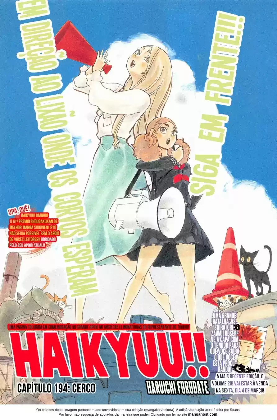 Read Haikyuu!! Português Manga Online