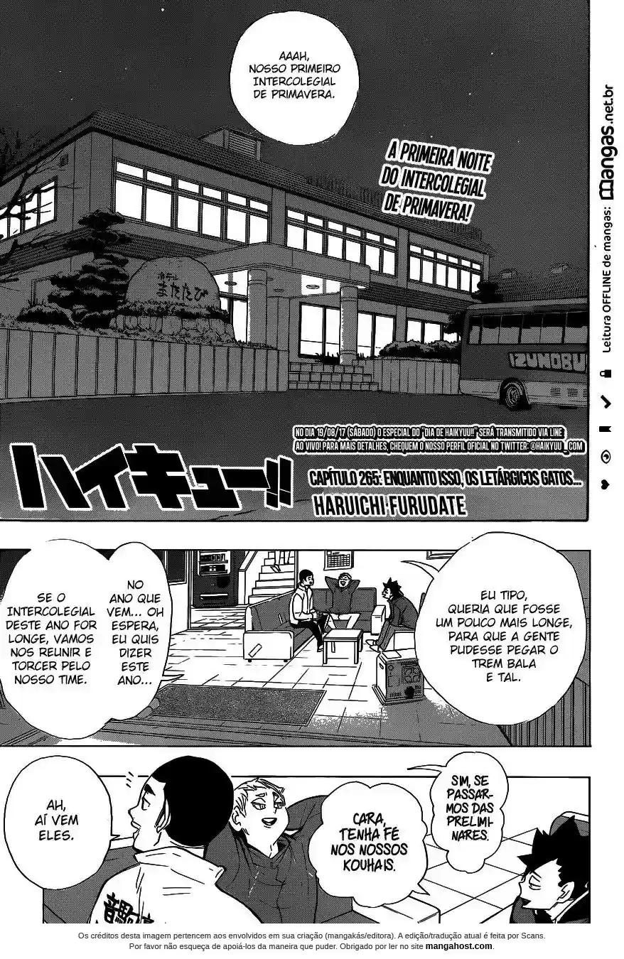 Read Haikyuu!! Português Manga Online